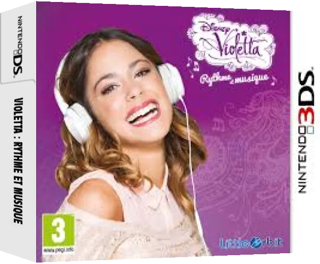 Disney Violetta - Rhythm & Music — box-3D (EU)