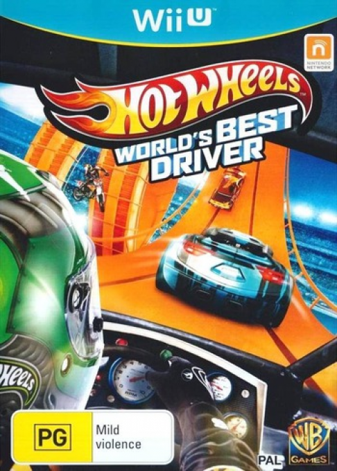 Hot Wheels - World's Best Driver — box-2D (AU)