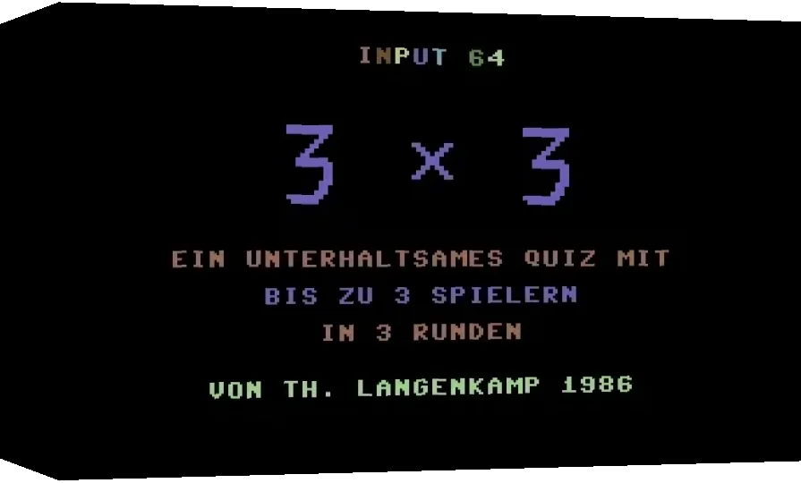 3 x 3 — box-3D (WOR)