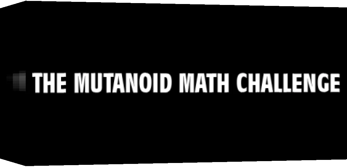 Mutanoid Math Challenge, The — box-3D (WOR)