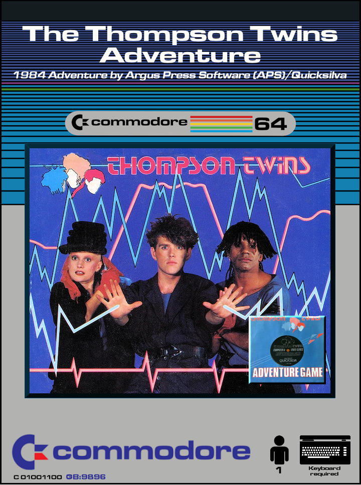 The Thompson Twins Adventure box art