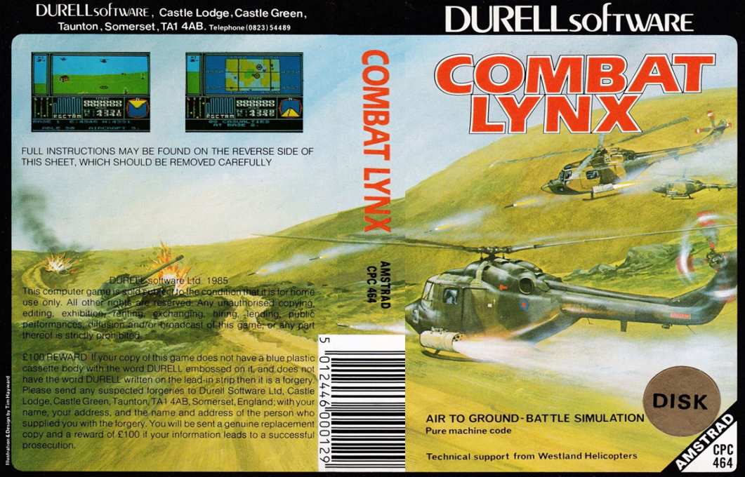 Combat Lynx — box-texture (EU)
