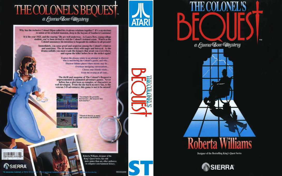 Colonel's Bequest, The — box-texture (US)