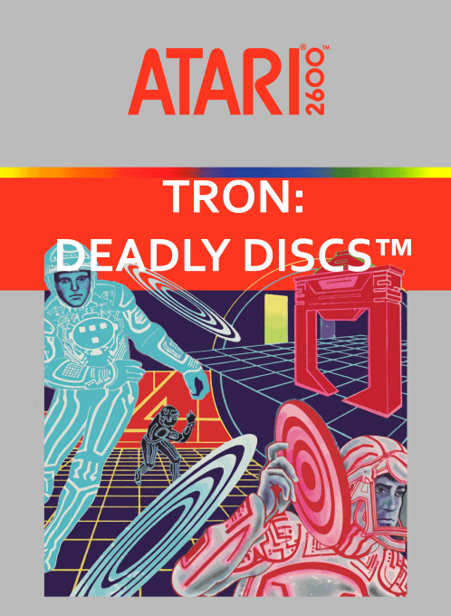 Tron - Deadly Discs — box-2D (CUS)