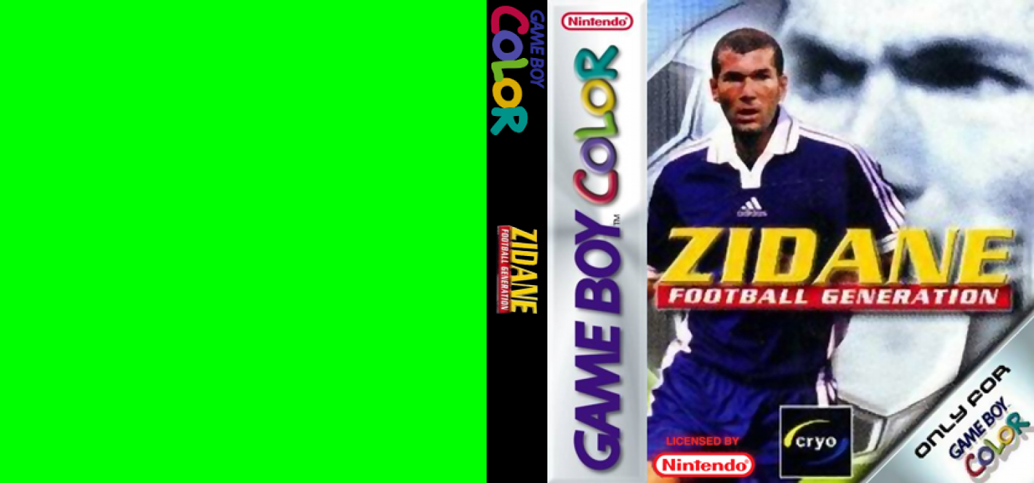 Zidane Football Generation — box-texture (US)