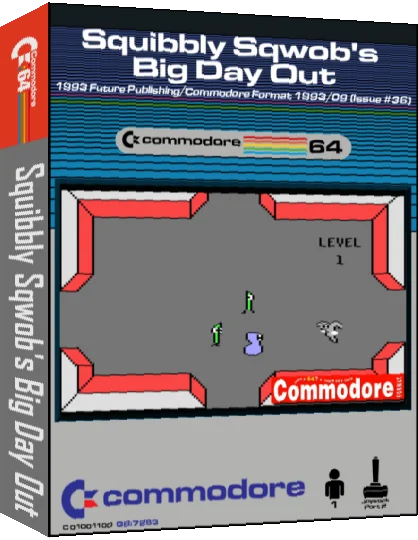 Squibbly Sqwob's Big Day Out — box-3D (CUS)