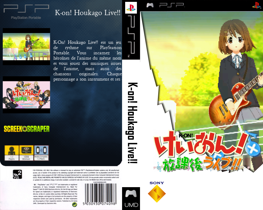 K-on! Houkago Live!! — box-texture (SS)
