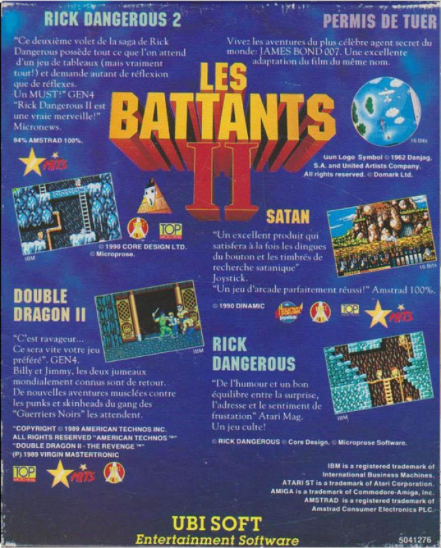 Battants 2, Les — box-2D-back (FR)