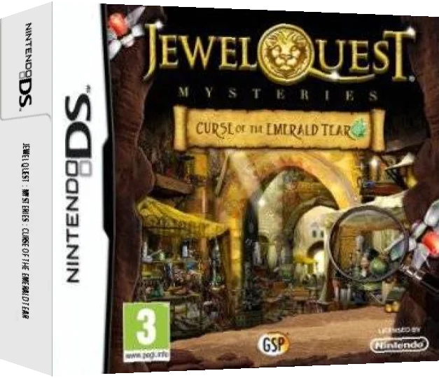 Jewel Quest - Mysteries - Curse of the Emerald Tear — box-3D (EU)