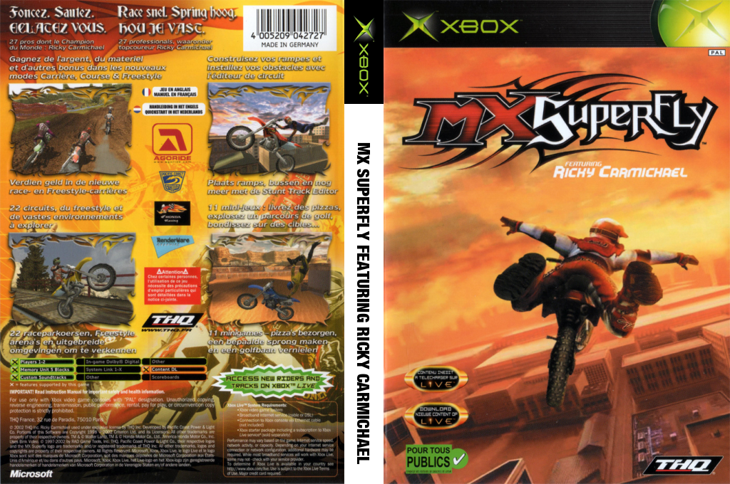 Mx Superfly Featuring Ricky Carmichael — box-texture (FR)