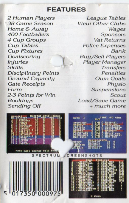 2 Player Soccer Squad — box-2D-back (EU)