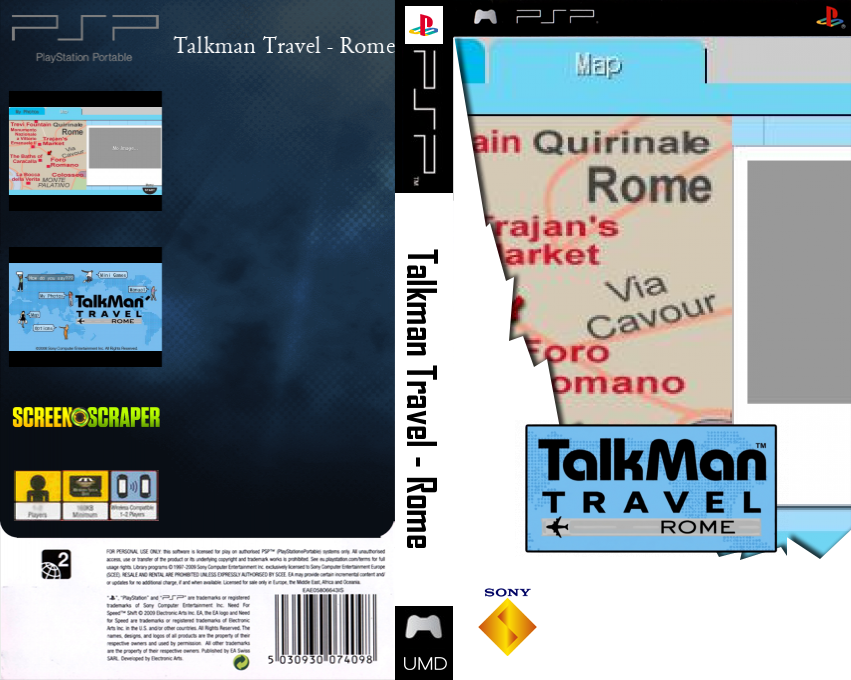 TalkMan Travel - Rome — box-texture (SS)