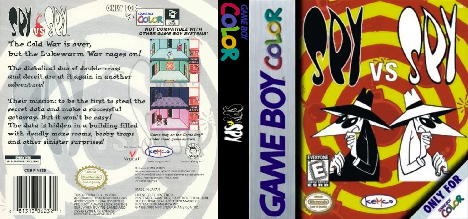 Spy vs. Spy — box-texture (US)