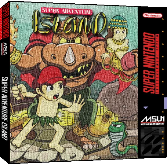 Super Adventure Island — box-3D (US)