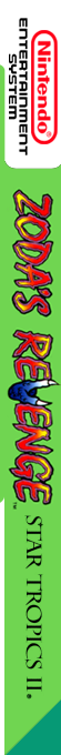 Zoda's Revenge: StarTropics II — box-2D-side (EU)