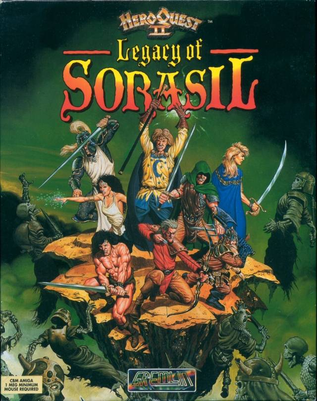 HeroQuest II - Legacy of Sorasil box art