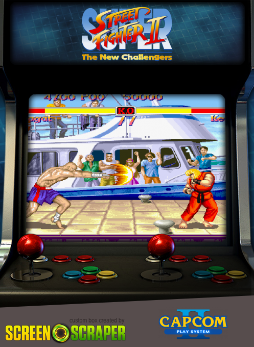 Super Street Fighter II: The New Challengers — box-2D (SS)