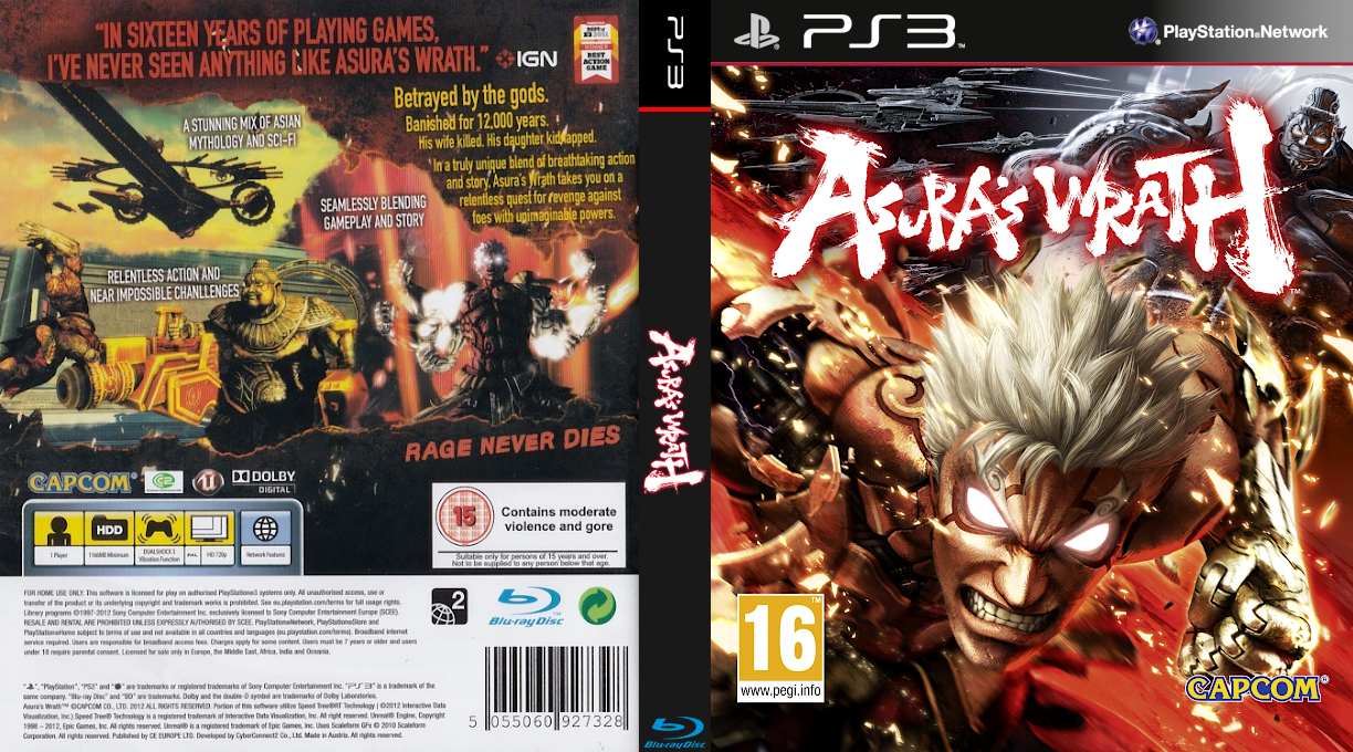 Asura's Wrath — box-texture (EU)