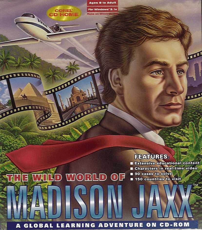 The Wild World of Madison Jaxx box art