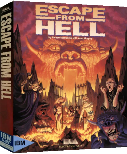 Escape From Hell — box-3D (US)