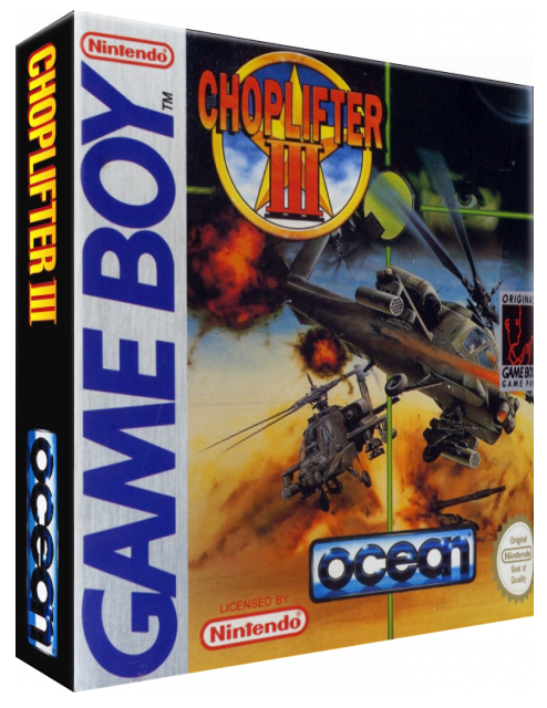 Choplifter 3 — box-3D (EU)