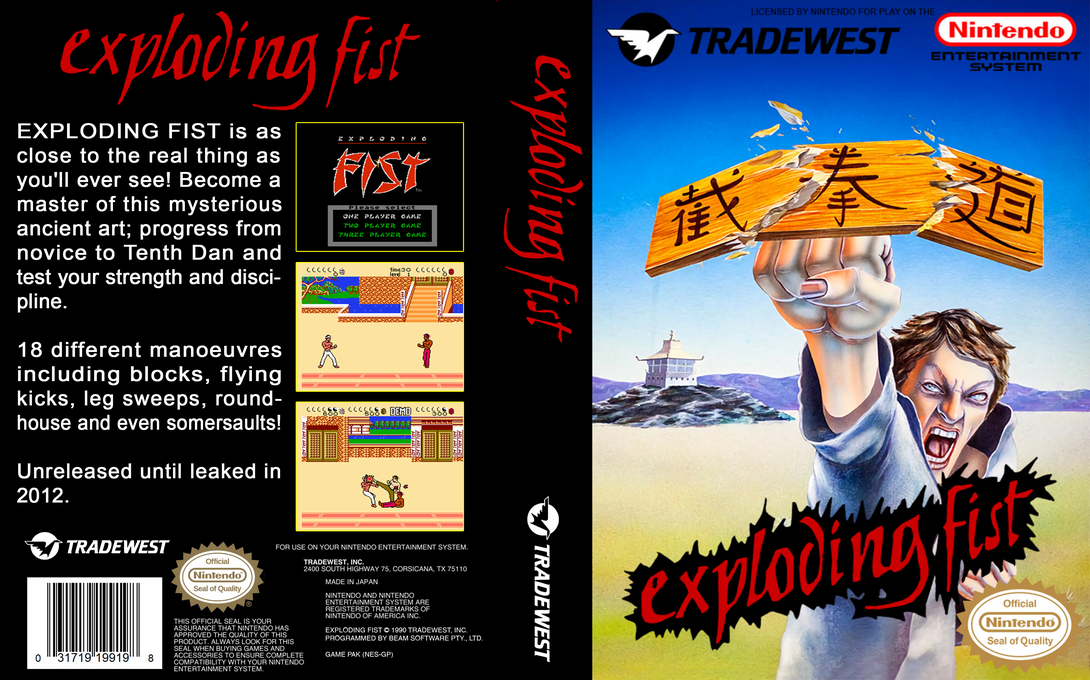Exploding Fist — box-texture (US)