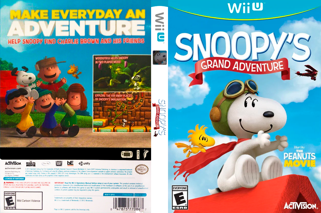 Peanuts Movie - Snoopy's Grand Adventure, The — box-texture (US)