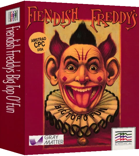 Fiendish Freddy's Big Top O' Fun — box-3D (EU)