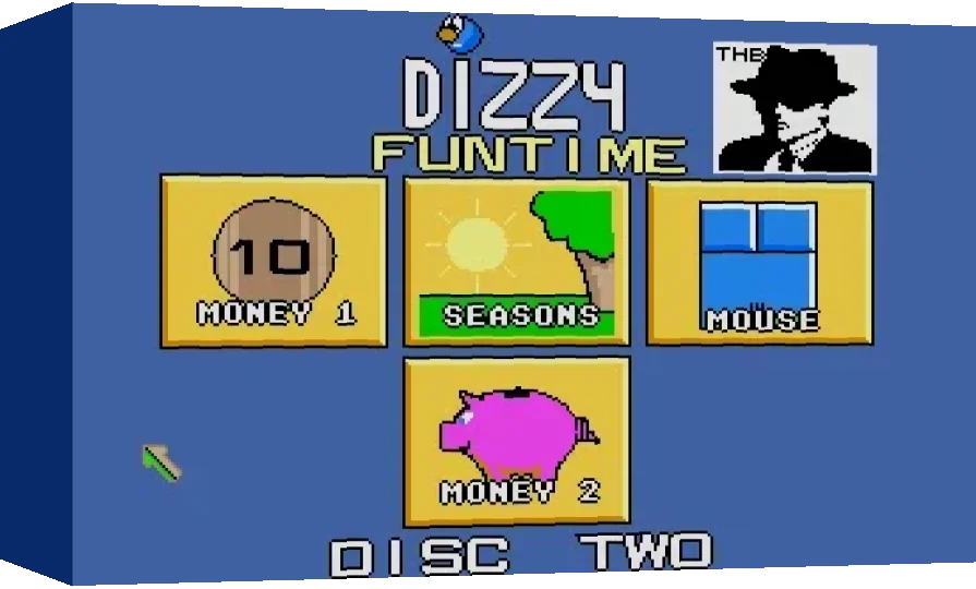 Dizzy's Fun Time — box-3D (WOR)