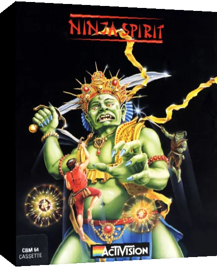 Ninja Spirit — box-3D (EU)