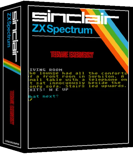 Teenage Emergency — box-3D (SS)