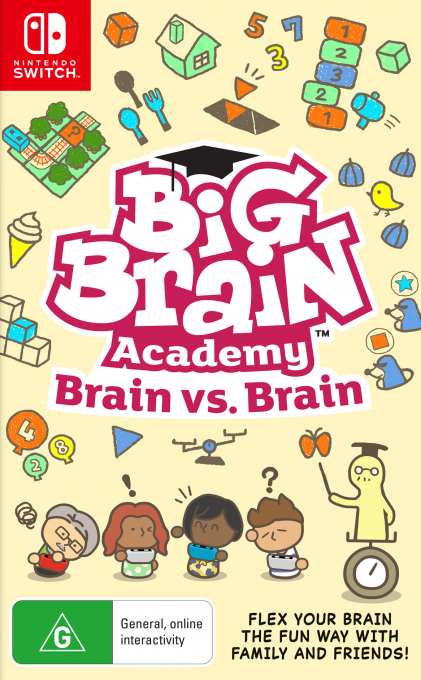 Big Brain Academy - Brain vs. Brain — box-2D (AU)