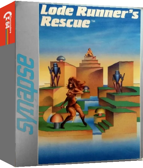 Lode Runner's Rescue — box-3D (US)