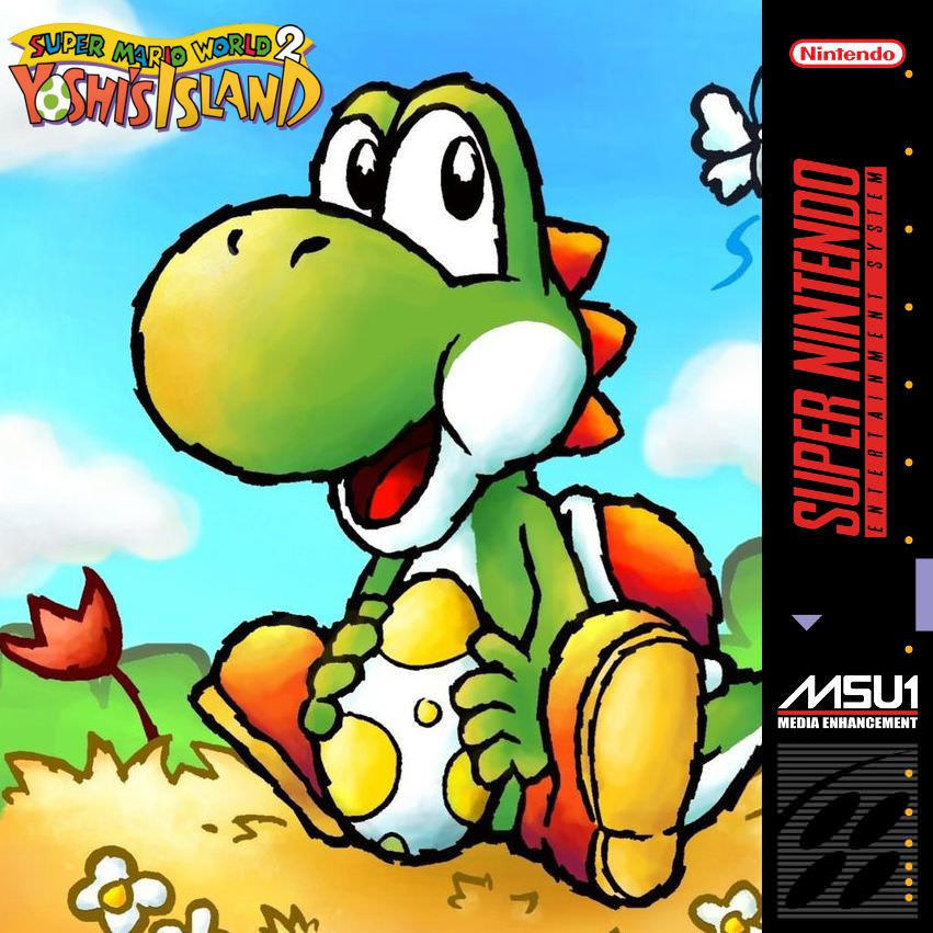 Super Mario World 2 : Yoshi's Island box art