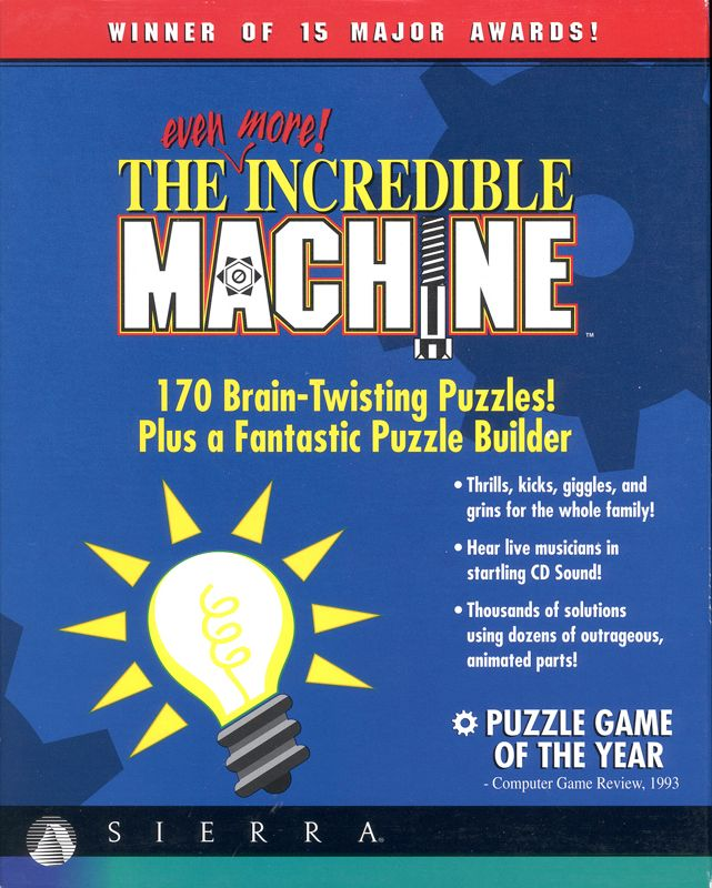 Even More Incredible Machine, The box art