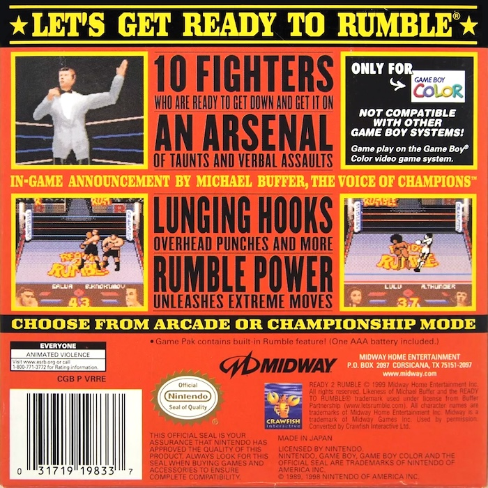 Ready 2 Rumble Boxing — box-2D-back (US)
