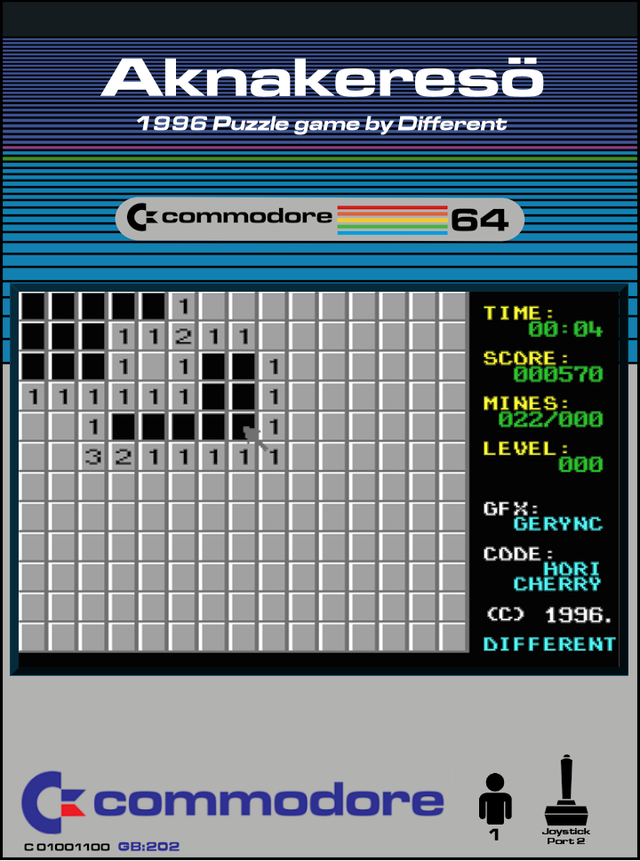 Aknakeresö box art