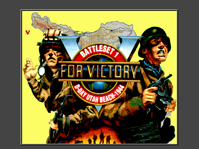 V For Victory - D-day Utah Beach — sstitle (US)