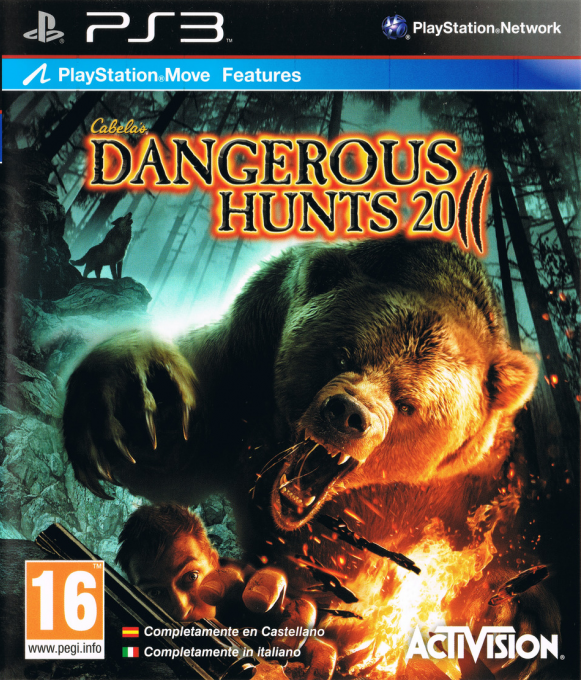 Cabela's Dangerous Hunts 2011 — box-2D (SP)