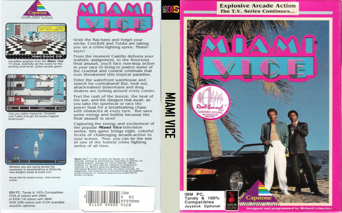Miami Vice — box-texture (US)