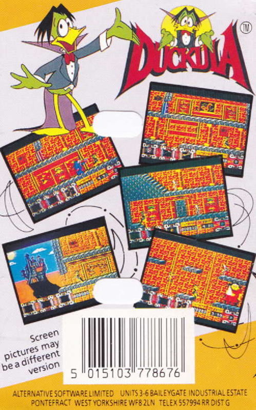 Count Duckula In No Sax Please - We're Egyptian — box-2D-back (EU)