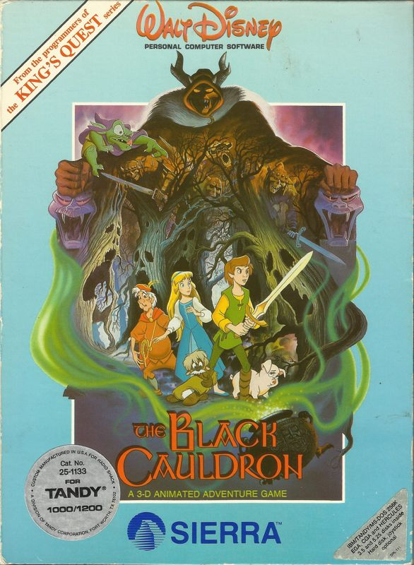 Black Cauldron, The box art