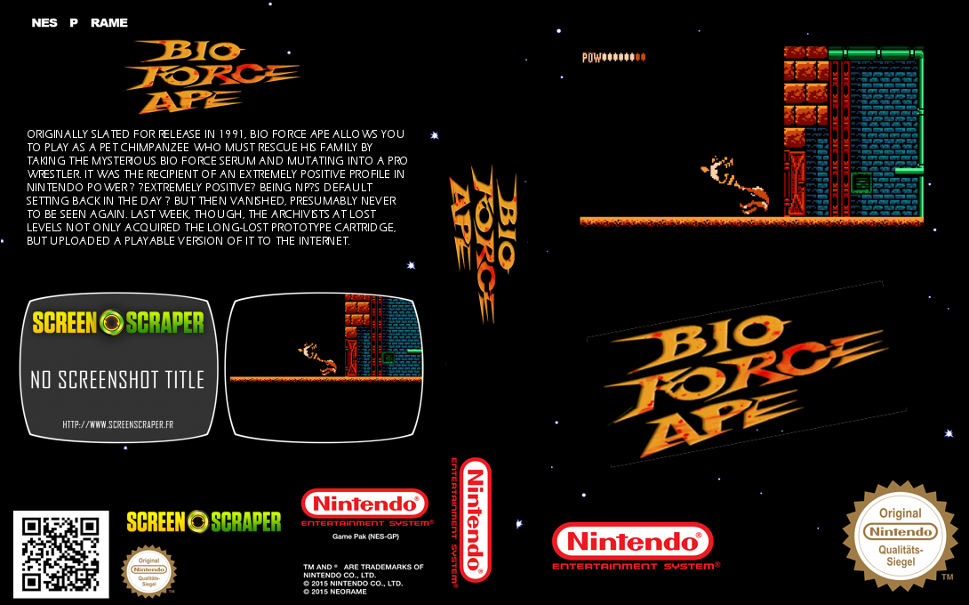Bio Force Ape — box-texture (SS)