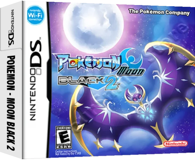 Pokemon - Moon Black 2 — box-3D (US)