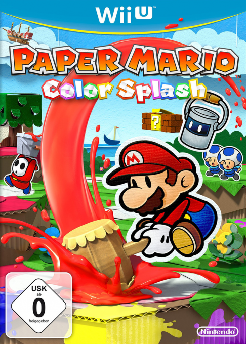 Paper Mario - Color Splash — box-2D (DE)
