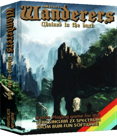 Wanderers. Chained In The Dark — box-3D (EU)