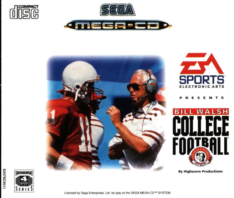 Bill Walsh College Football — box-2D (EU)