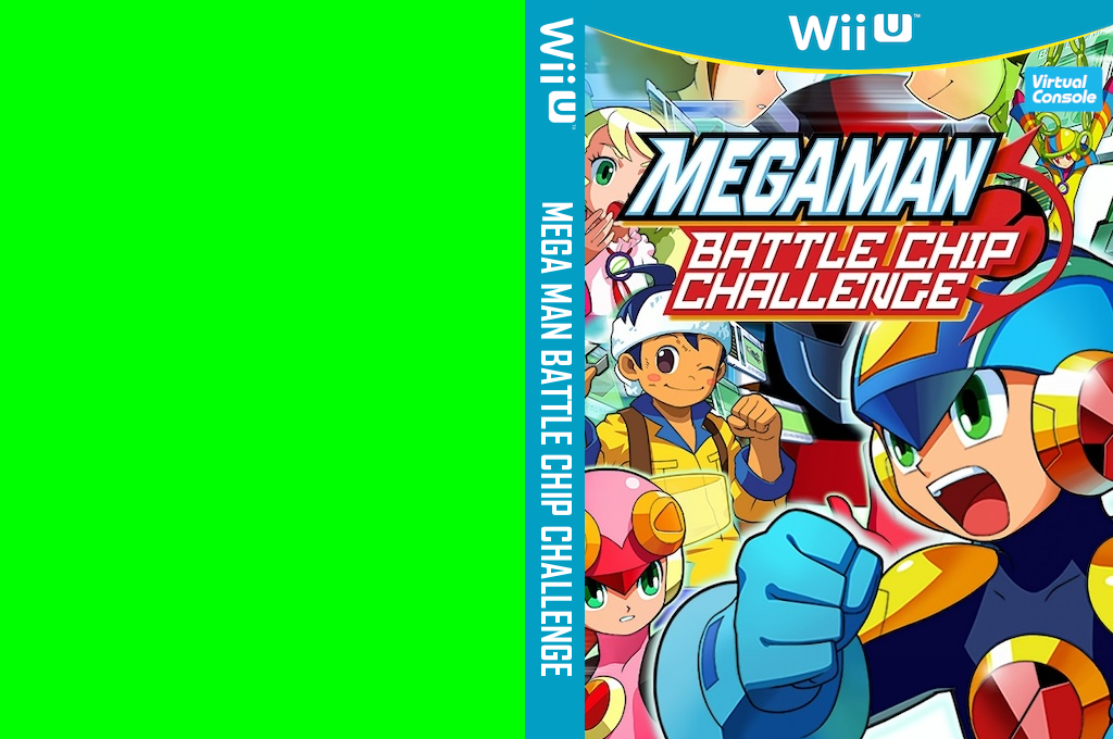 Mega Man - Battle Chip Challenge — box-texture (WOR)