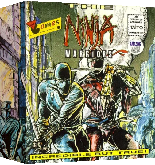 Ninja Warriors, The — box-3D (EU)