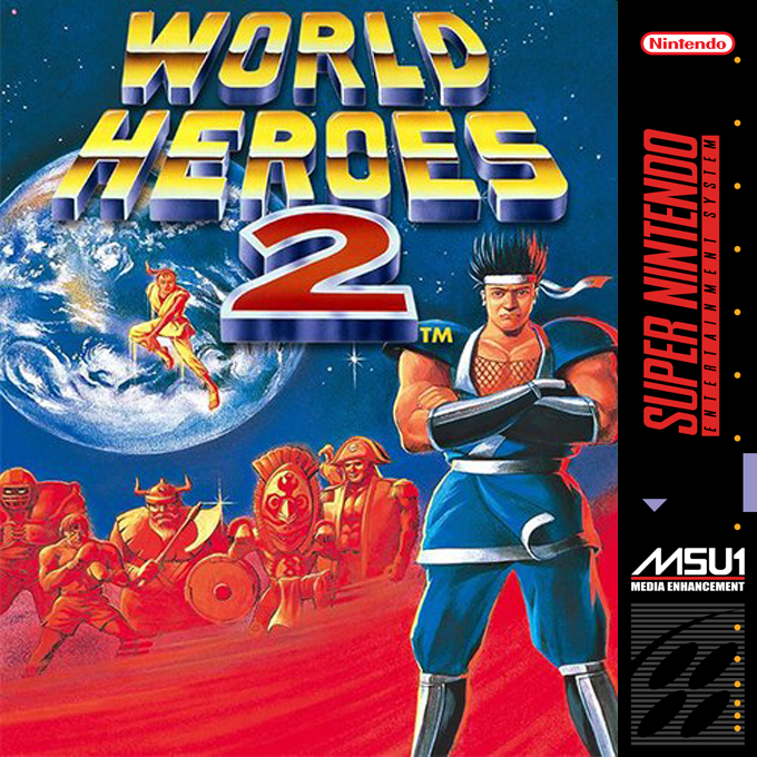 World Heroes 2 box art